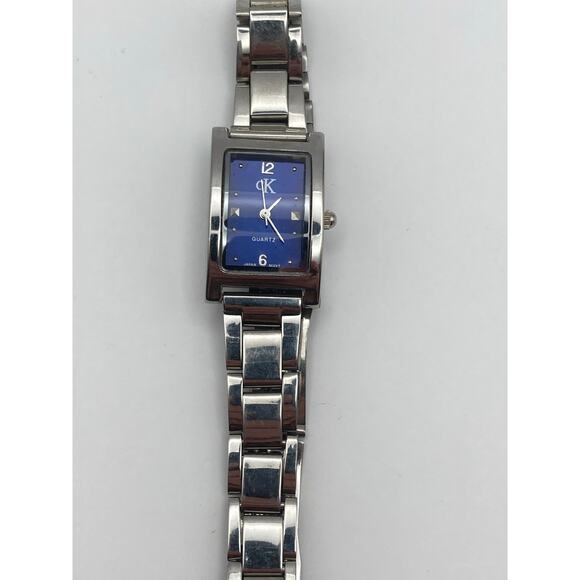 Vintage Calvin Klein CK Women\'s Tank Watch 17mm - Fresh Battery - Wrist 6.25\